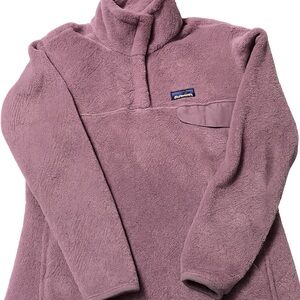Patagonia Lavender Fleece Ski Jacket